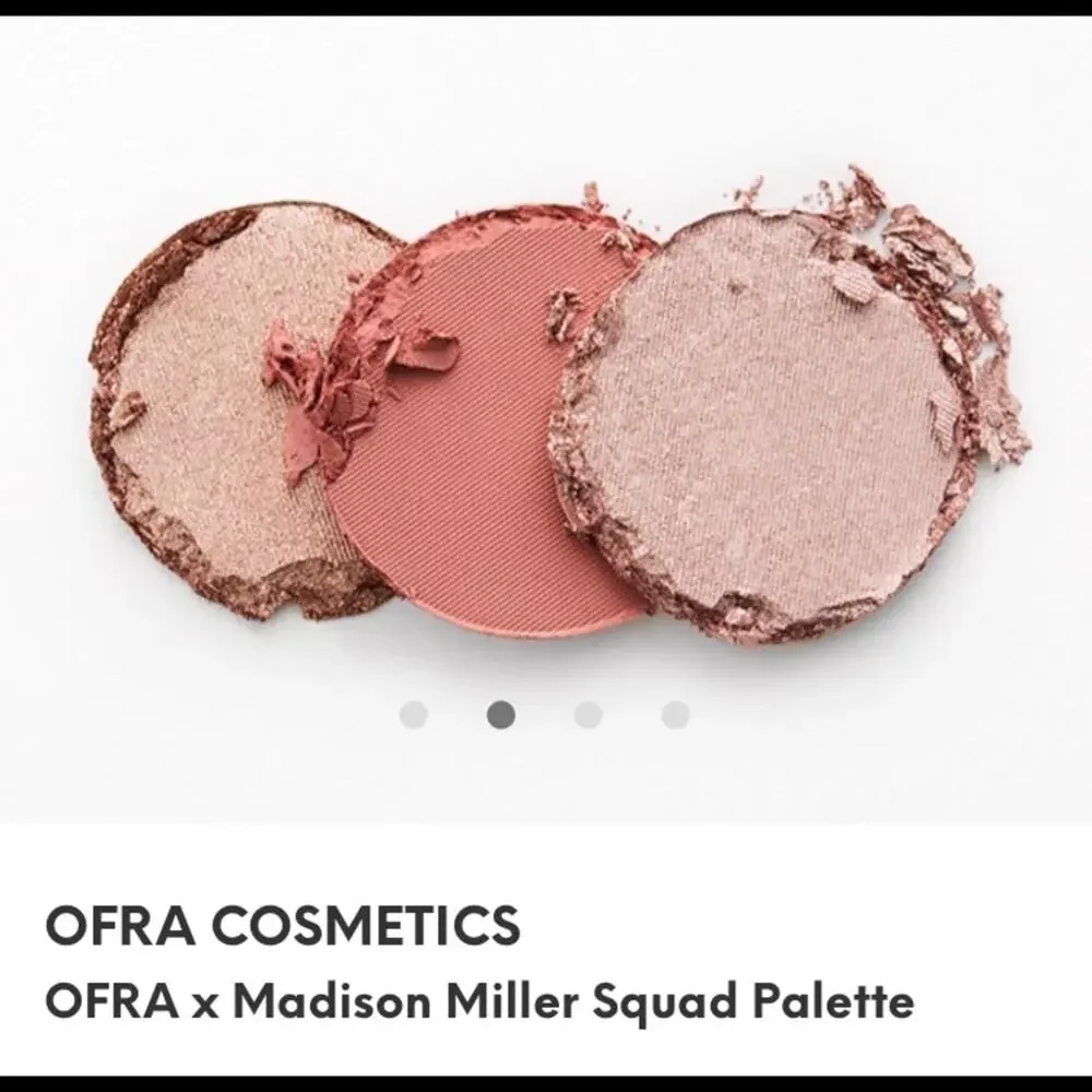 NEW OFRA COSMETICS MADISON MILLER SQUAD PALLET NEW WRAPPED